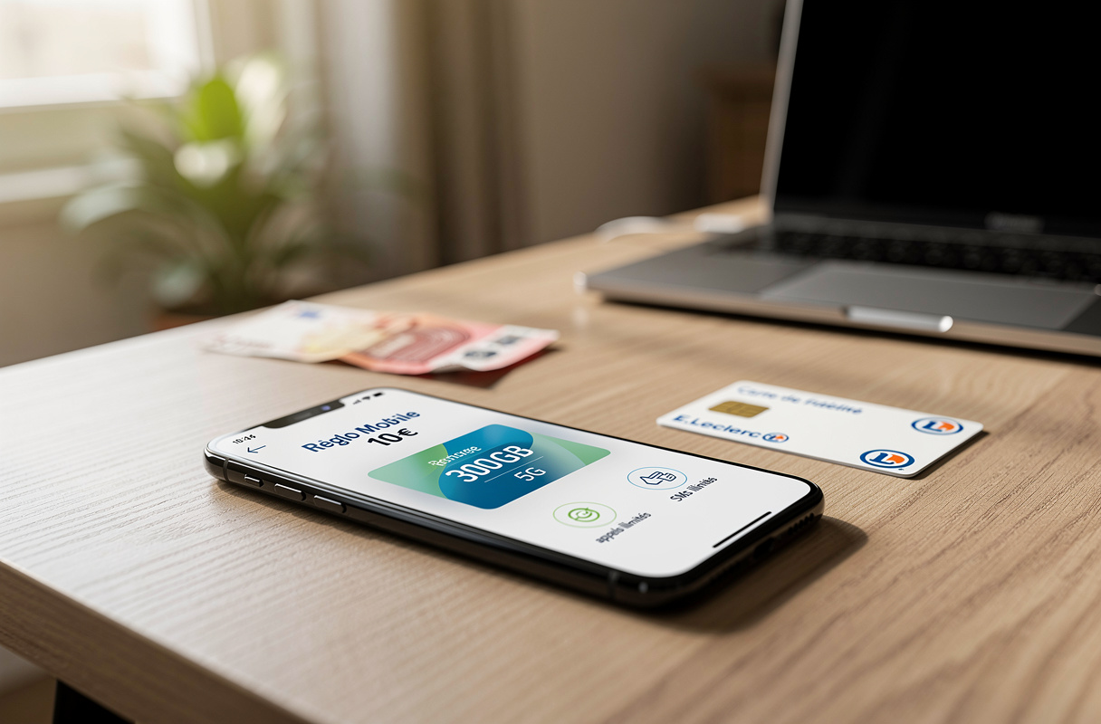 La recharge Réglo Mobile à 10€ propose une généreuse enveloppe de 300 gigaoctets en 5G, un volume largement supérieur à la moyenne des forfaits français. Cette offre data permet un usage intensif incluant streaming vidéo HD, navigation web et partage de connexion, tout en bénéficiant d’appels et SMS illimités sur 30 jours. Une solution complète et économique pour rester connecté sans contraintes.