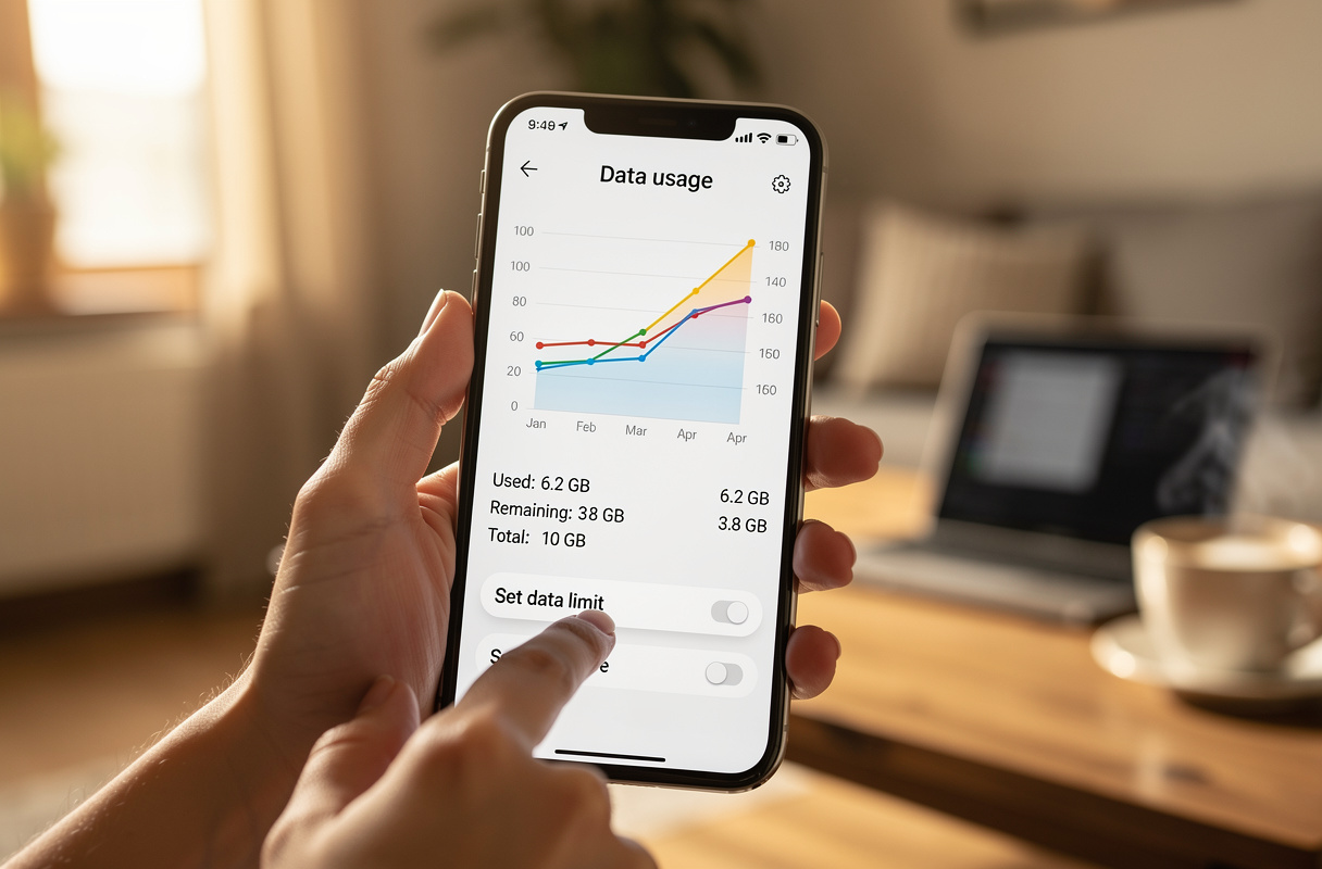 La maîtrise de votre consommation Internet mobile est essentielle pour éviter les dépassements de forfait et optimiser votre usage Internet smartphone. Grâce aux fonctionnalités de suivi de données mobiles intégrées à votre téléphone, vous pouvez surveiller en temps réel votre consommation et adapter votre gestion de forfait mobile à vos besoins réels.
