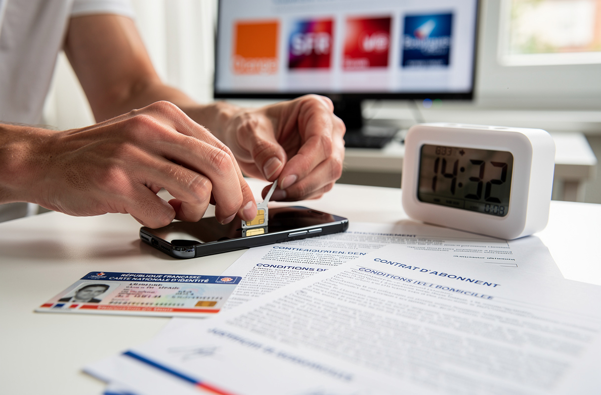 L’activation de votre carte SIM est une étape essentielle pour accéder à votre service mobile. Les délais et démarches pour activer une carte SIM varient selon les opérateurs français (Orange, SFR, Bouygues Telecom, Free Mobile), l’heure de la demande, la portabilité du numéro ou le renouvellement de SIM, impactant directement le temps d’attente entre 15 minutes et 48 heures.
