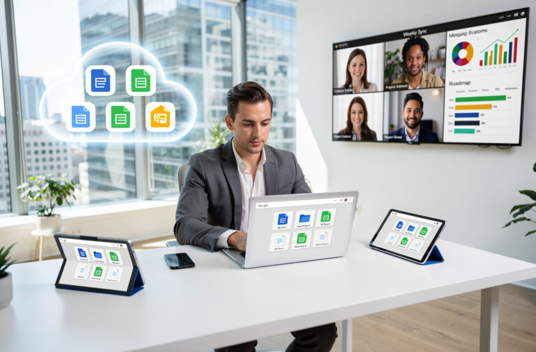 Google Drive est l’allié indispensable des entrepreneurs contemporains grâce à son espace de stockage cloud fiable et accessible, adapté aux besoins des petites et moyennes entreprises. Il permet de sécuriser, organiser et partager efficacement les documents professionnels tout en favorisant la collaboration à distance. Cette plateforme optimise la gestion documentaire tout en réduisant les coûts informatiques pour les dirigeants modernes.