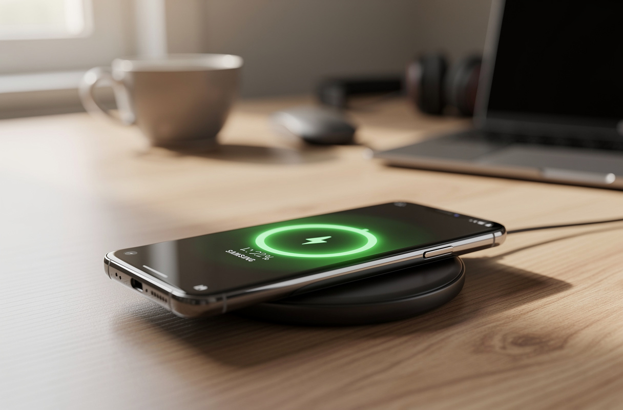 La recharge sans fil sur smartphone Android offre une solution pratique en posant simplement l’appareil sur un socle compatible, mais tous les téléphones Android ne disposent pas de cette fonctionnalité native. Les modèles récents de marques comme Samsung, Google Pixel, OnePlus, Xiaomi et OPPO supportent majoritairement la technologie Qi, permettant une recharge sans câble efficace et sécurisée.